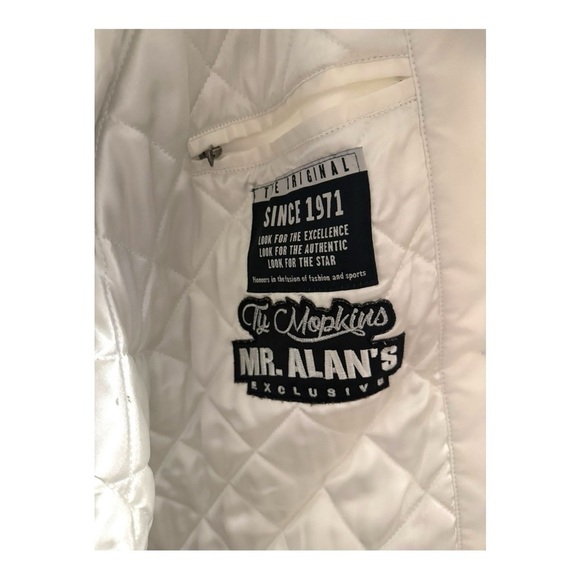 Rare University of Michigan Ty Mopkins Mr Alans Authentic Starter Jacket 3XL - Picture 4 of 6